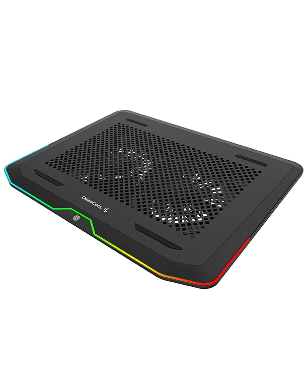 DeepCool Laptop Cooling Pad Dual Fan 15.6 Inch N80 view 2